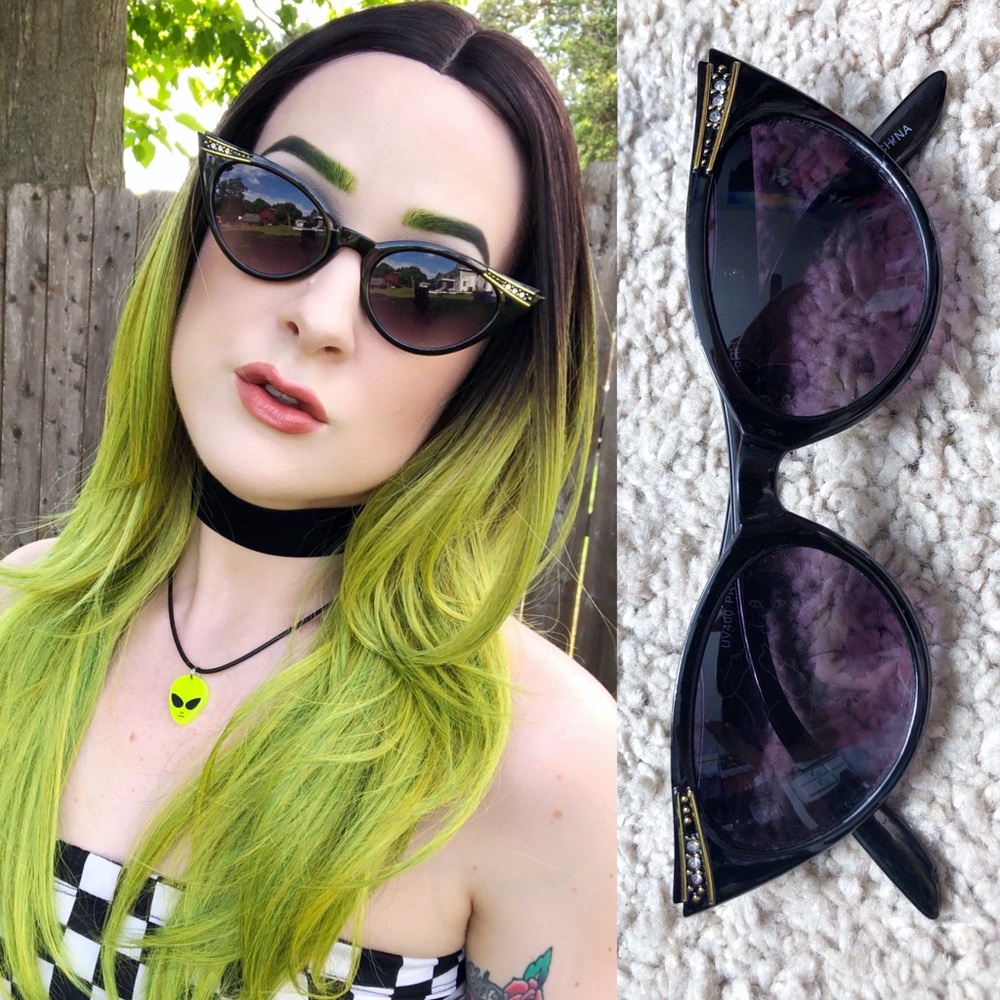 Retro Cateye Sunglasses